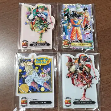 제일복권 드래곤볼 40th 그 두 번째 F상 ACLLECT x 4종