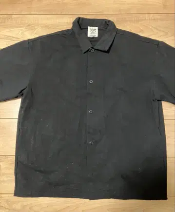 잭맨 dotsume 레이어드용 반팔 워크 셔츠