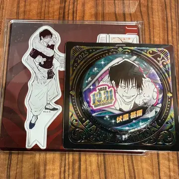 주술회전 후시구로 토우지 생일 캔뱃지 생일 아크릴 X 피규어