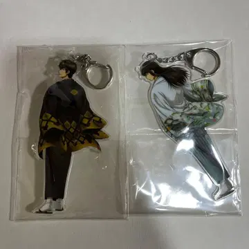 은혼 the final 히지카타 토시로 가츠라 코타로 아크릴 키링 2세트