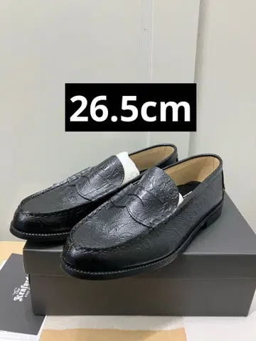 kenford 남성 엠보싱 로퍼 페이즐리