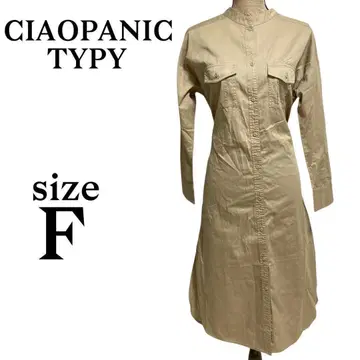 A146 차오패닉 티피 [ ONE ] 셔츠 원피스 A라인 롱