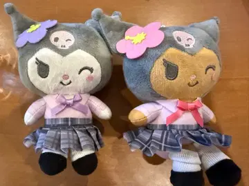 산리오 쿠로미 일광화상 쿠로미 키링 봉제 인형 마스코트