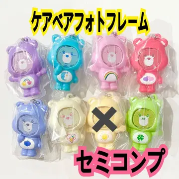 케어베어 사진 프레임 마스코트 준컴프 세트 새상품