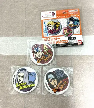 죠죠의 기묘한 모험 글리터 CAN 캔뱃지 묶음 판매