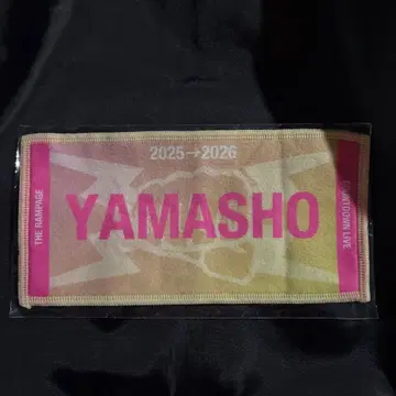 야마모토 쇼고 네임 미니 타월 THE RAMPAGE 란페