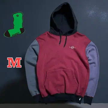 Whimsy 위지 남성용 후드티 레드 M