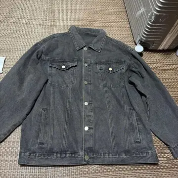 다크 그레이 데님 자켓