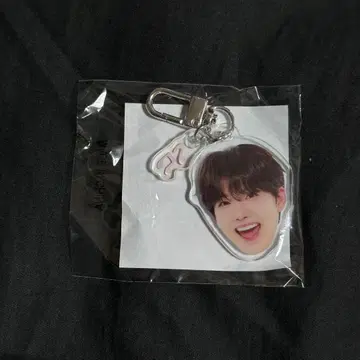 treasure 준규 희로애락 캡슐 토이 얼굴 아크릴 키링 락