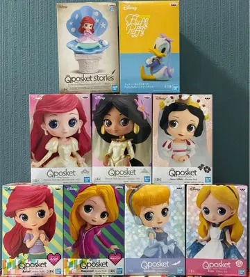 디즈니 피규어 9체 세트