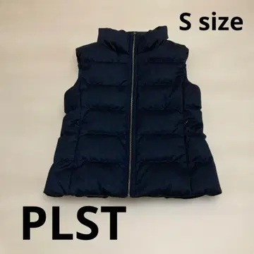 PLST 네이비 다운 베스트