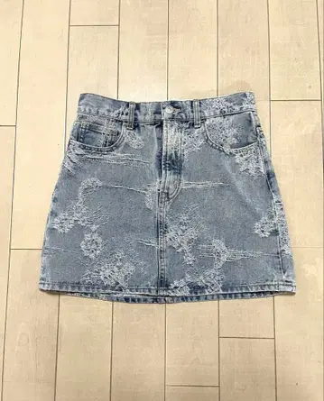 SLY 디자인 데님 스커트