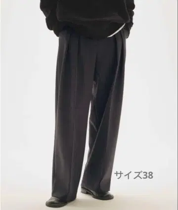 todayful 본딩 와이드 팬츠