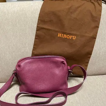 HIROFU 퍼플 숄더백 수납 가방 포함
