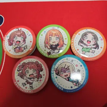 학원 아이돌 마스터 학마스 유라린 캔뱃지 5종 세트