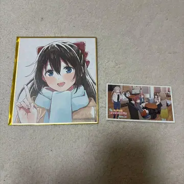 니지가사키 영화 완결편 특전 미니 색지 사쿠라자카 시즈쿠