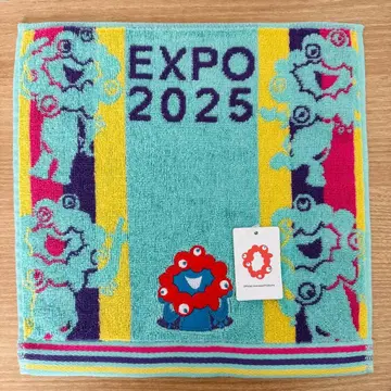 미야쿠미야쿠 자수 핸드 타월 손수건 미니 타월 퍼레이드