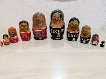 레어 마트료시카 2개 세트 NBA 선수 농구