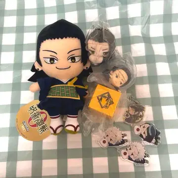 세트 상품 주술회전 게토 스구루 굿즈 세트 봉제 인형 피규어