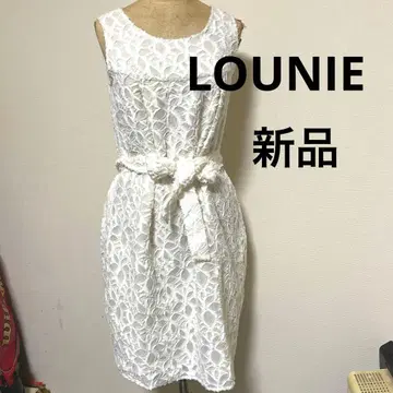 LOUNIE 루니 화이트 원피스 새상품