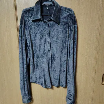 MIRA MODA 그레이 긴팔 셔츠 F 사이즈