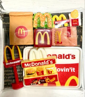 가챠 파우치 패스트푸드 데코레이션 부품 데코 부품