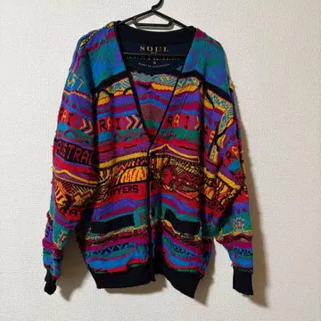 SOUL OF AUSTRALIA 컬러풀 니트 가디건 M