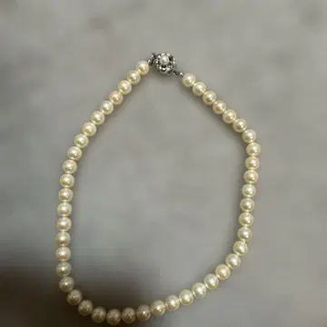 진주 목걸이 각인 없음
