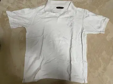 COOGI 화이트 피케 셔츠 XL