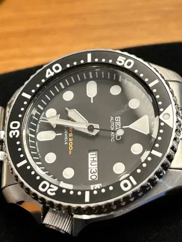 세이코 메카니컬 다이버 블랙 보이 7S26-0020 새상품급 레어