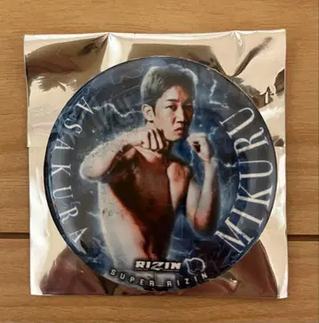 RIZIN 스피드 복권 캔뱃지 아사쿠라 미쿠루 시크릿