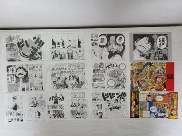 ONE PIECE 원피스 미니 원화 엽서 특별 신작 코믹