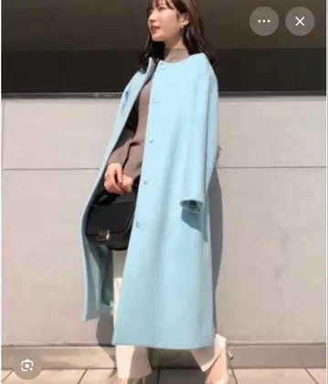 CELFORD 셀포드 노카라 롱 코트 36