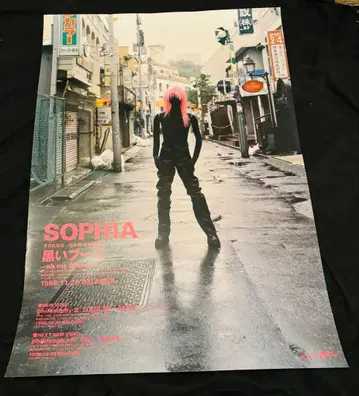 SOPHIA 블랙 부츠 B2 포스터