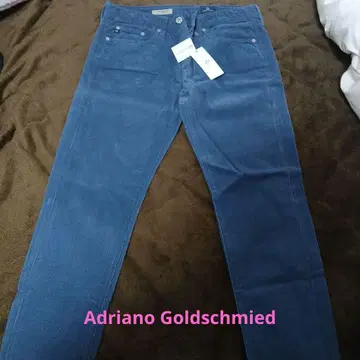 AG 다크 블루 스트레이트 데님 택 포함 새상품