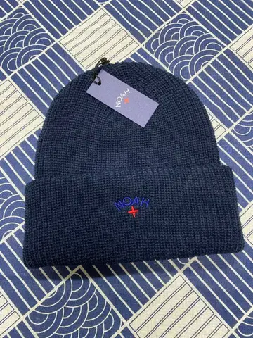 NOAH 니트 모자 네이비 택 포함 새상품 1