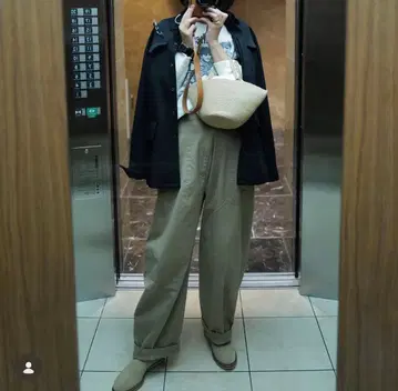 RHC 와이드 밀리터리 팬츠