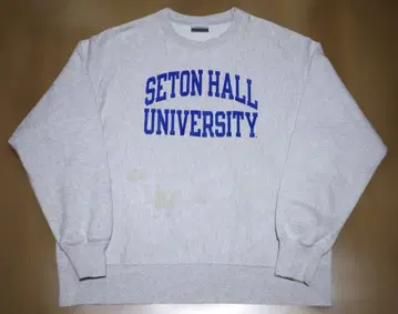 90's 챔피온 리버스위브 멜란지 칼리지 맨투맨 XL