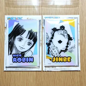 ON 원피스 스탠딩 클리어 카드 컬렉션 로빈 징베