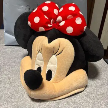 미니 마우스 팬캡 봉제 인형 모자