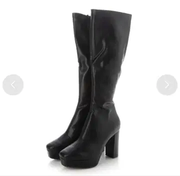 RANDA 소프트 스트레치 볼륨 스톰 롱 부츠