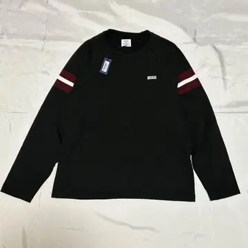 미사용 NOAH 래글런 프랙티스 탑 XL 블랙