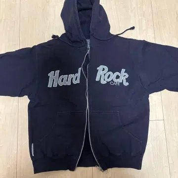 하드 록 카페 후드티 M 사이즈 네이비