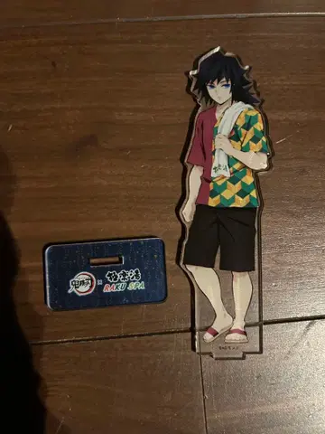 귀멸의 칼날 토미오카 기유 극락탕 콜라보 아크릴 스탠드