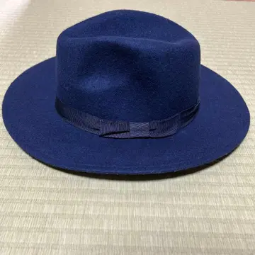 인덱스 네이비 펠트 햇 리본 포함