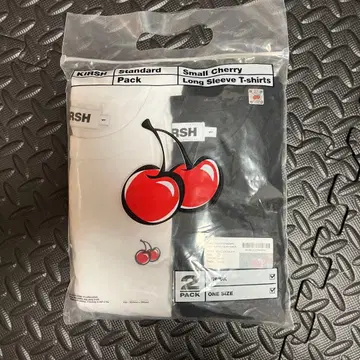 KIRSH 롱 슬리브 티셔츠 2팩 WH/BK