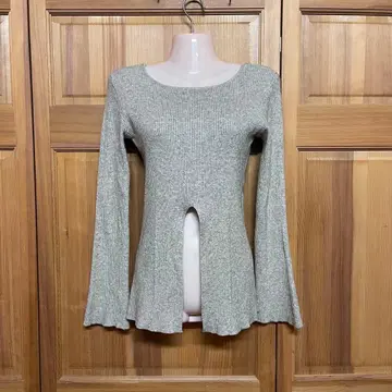 CFT. 시프트 슬릿 니트