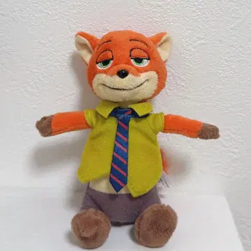 주토피아 닉 봉제 인형 참