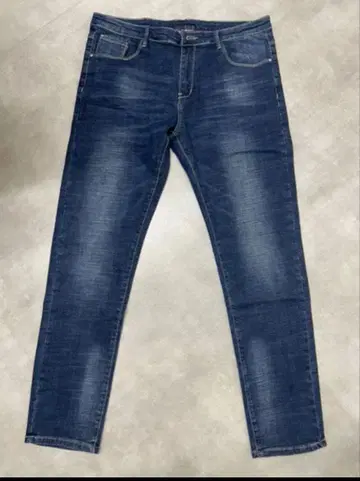 미사용 새상품! 택 포함. 다크 블루 스키니 데님 팬츠 32 사이즈