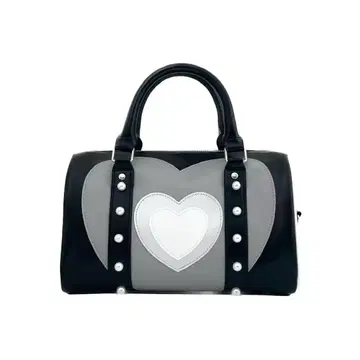 HEIHEI heihei 하트 보스턴 백 숄더백 블랙